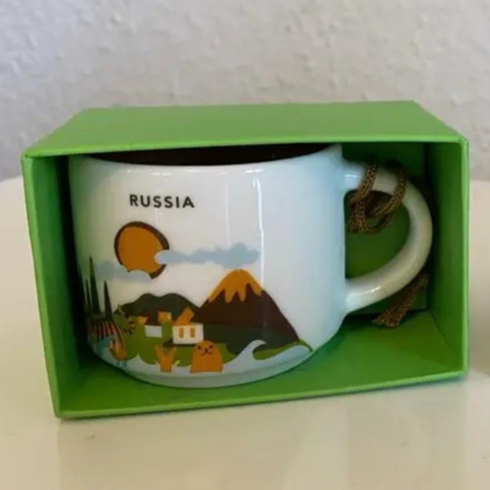 Starbucks 2oz Espresso Cup YAH Russia